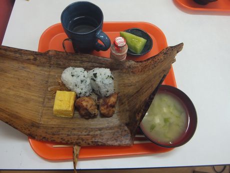 竹の皮弁当